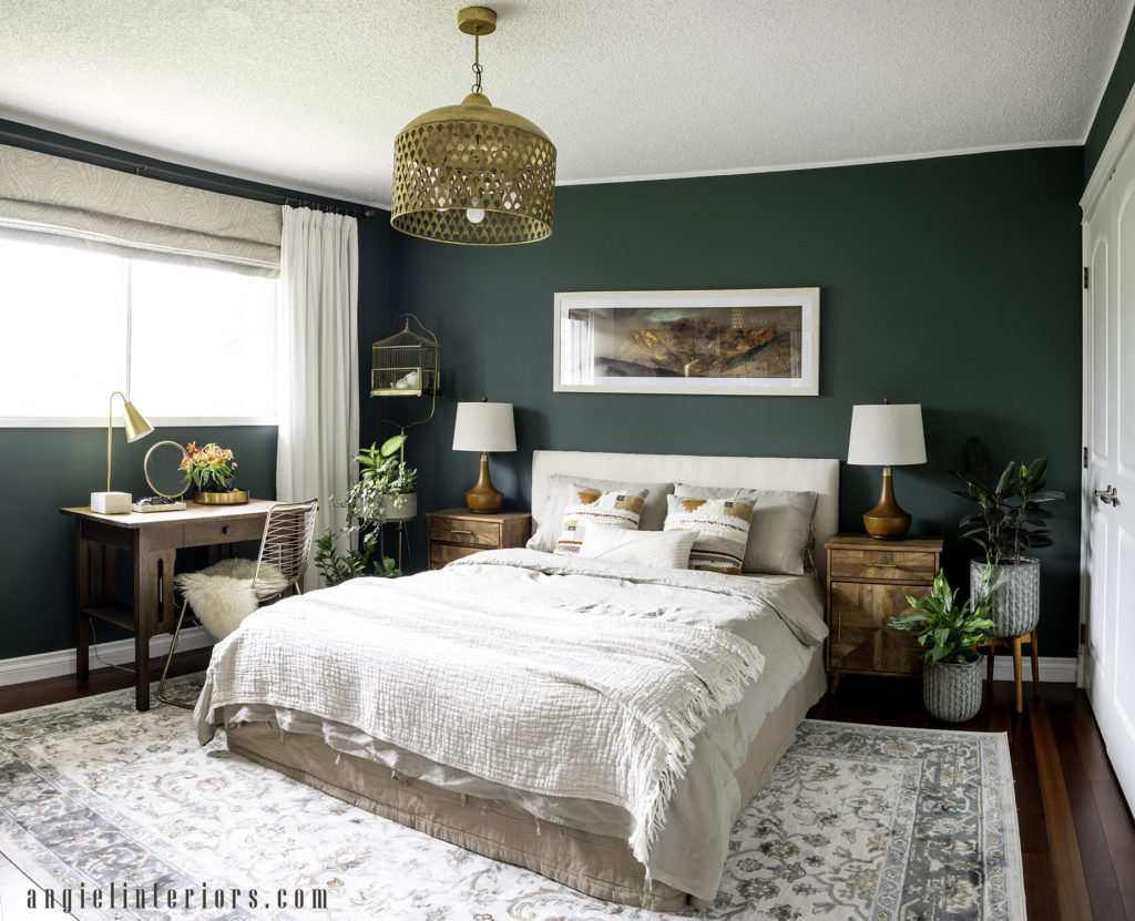 Dark Green Bedroom Decorating Ideas